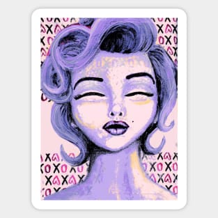 Marilyn Sticker